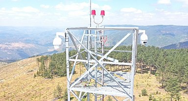 Kastamonu ormanları yangınlardan gözetleme kuleleri ve dronlarla korunuyor