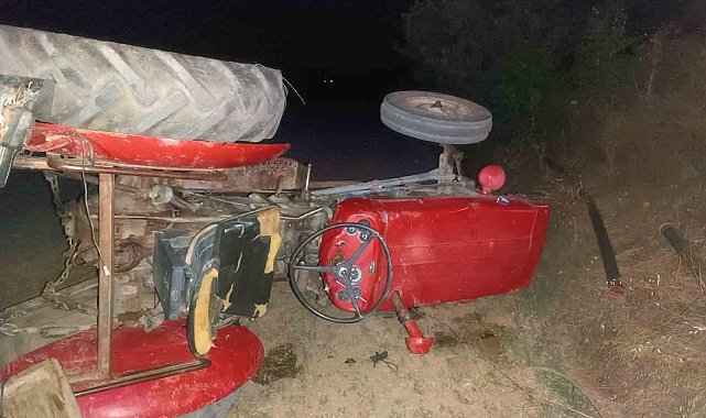 Kastamonu'da traktör devrildi: 2 yaralı