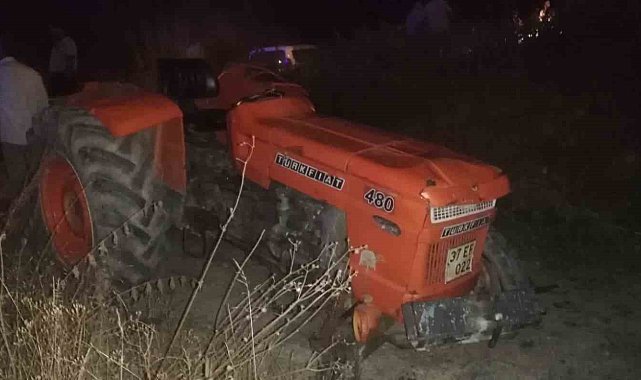Kastamonu'da traktör kazası: 1 yaralı
