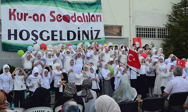 Kavaklı Kız Kur'an Kursu'nda yaz dönemi kapanış programı