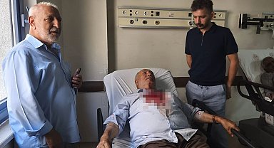 Kavgayı ayırmak isteyen imam darbedildi