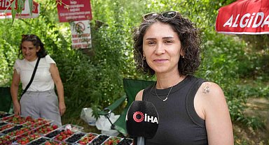 Kavurucu sıcaklarda çilek ve böğürtlen mevsimi