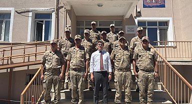 Kaymakam Arıkan Başpınar Karakolunda incelemede bulundu