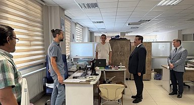 Kaymakam Atilla'dan Milli Eğitim Müdürlüğüne Ziyaret