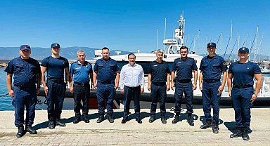 Kaymakam Cumali Atilla'dan Sahil Güvenlik Bot Komutanlığına ziyaret