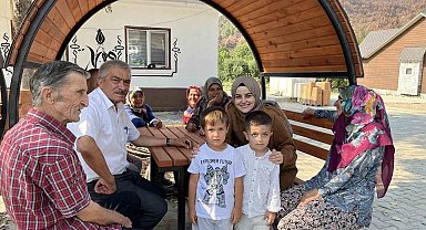Kaymakam Kılıç, yangın sonrası çalışmaları yerinde inceledi