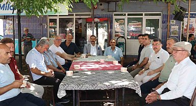 Kaymakam Taşkın Yeniköy'de vatandaşlarla buluştu