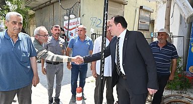 Kaymakam Türker, vatandaşların taleplerini dinledi
