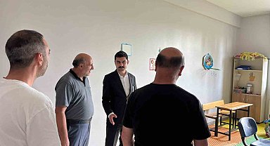 Kaymakam Tutal'dan Cilavuz Köy Enstitüsüne ziyaret