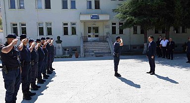 Kaymakam Uğuz'dan karakol ziyareti