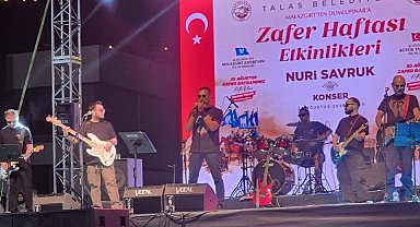 Kayseri Talas'ta Nuri Savruk coşkusu