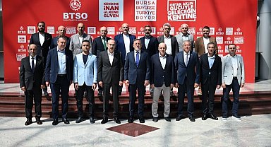 Kayseri Ticaret Odası'ndan BTSO'ya ziyaret