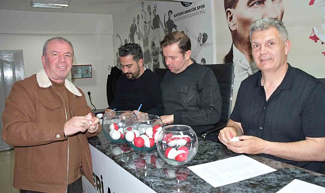 Kayseri'de 1. Amatör Küme fikstürü 2 Eylül'de çekilecek