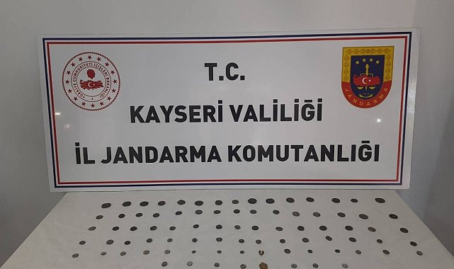 Kayseri'de tarihi eser operasyonu