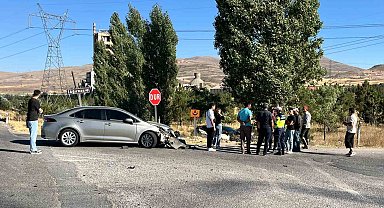Kayseri'de trafik kazası: 2 yaralı
