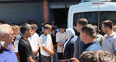 Kaza kurşunuyla hayatını kaybeden genç için gözyaşları sel oldu