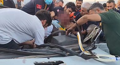 Kazada ağır yaralanan sürücü hayatını kaybetti