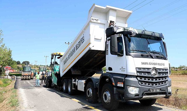 Kazımpaşa Caddesi'ne 7 bin 500 ton sıcak asfalt