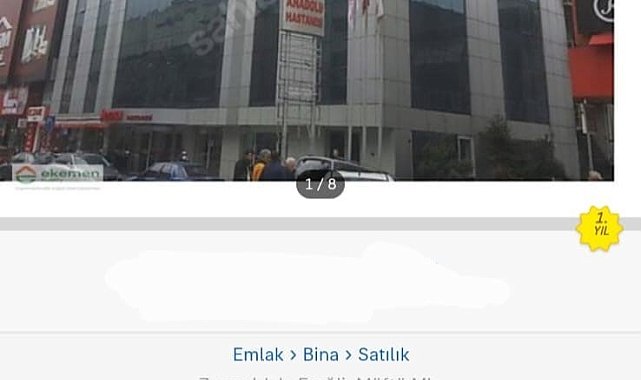 Kdz. Ereğli Anadolu Hastanesi binası satışa çıkarıldı