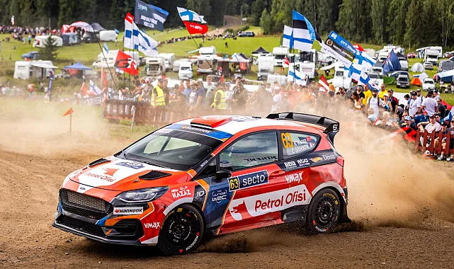 Kerem Kazaz, Finlandiya Rallisi'nden başarıyla döndü