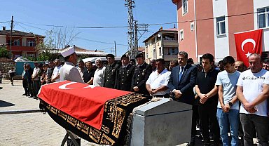 Kıbrıs Gazisi son yolculuğuna uğurlandı