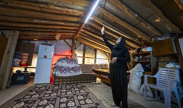 Kıl çadırlar güneşle aydınlandı, üreticinin yüzü güldü