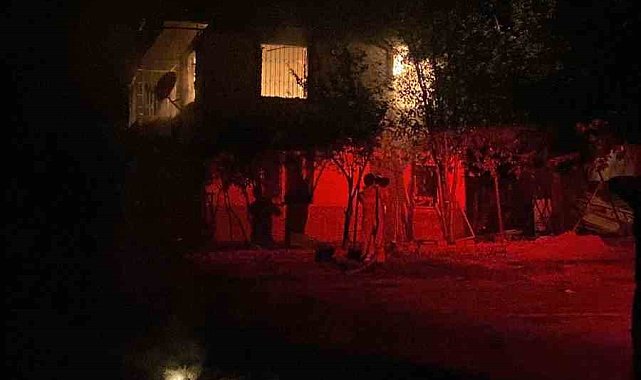 Kiracısının ölümüne neden olan ev sahibinin evi yandı