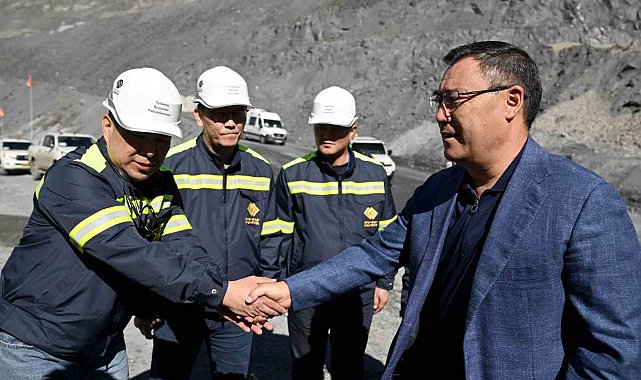 Kırgızistan'da altın madeninde ilk kez yer altı üretime başlandı