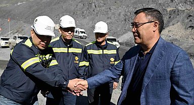 Kırgızistan'da altın madeninde ilk kez yer altı üretime başlandı