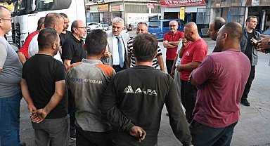 Kırıkkale Valisi Makas, sanayi esnafıyla bir araya geldi