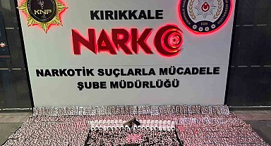 Kırıkkale'de uyuşturucu operasyonu: Binlerce hap ele geçirildi