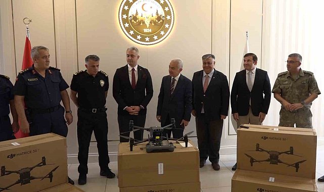 Kırklareli'de sınır güvenliğine İHA desteği