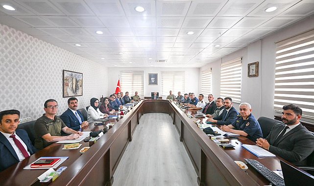 Kırklareli'nde 'İl Güvenlik ve Asayiş Koordinasyon Toplantısı' yapıldı