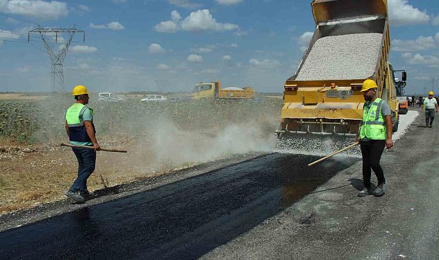 Kırklareli'nde asfalt sezonu açıldı