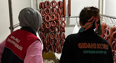 Kırklareli'nde et işletmeleri denetlendi