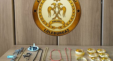 Kırklareli'nde hırsızlık şüphelisi yakalandı