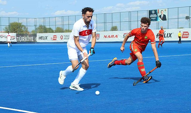 Kırklareli'nde Hokey Avrupa Şampiyonası nefes kesiyor