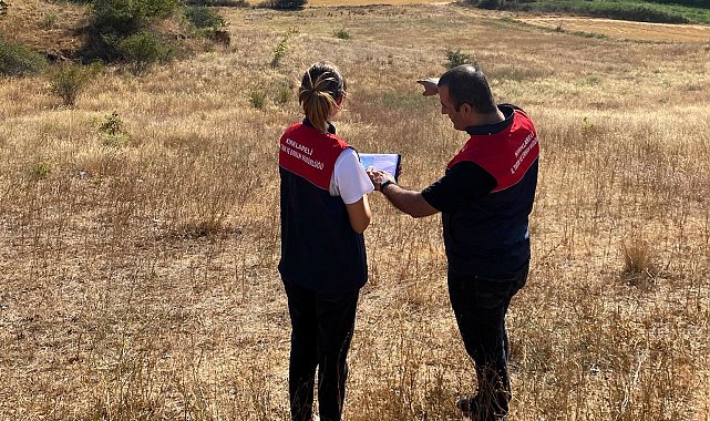Kırklareli'nde işlenmeyen tarım arazileri tespit ediliyor