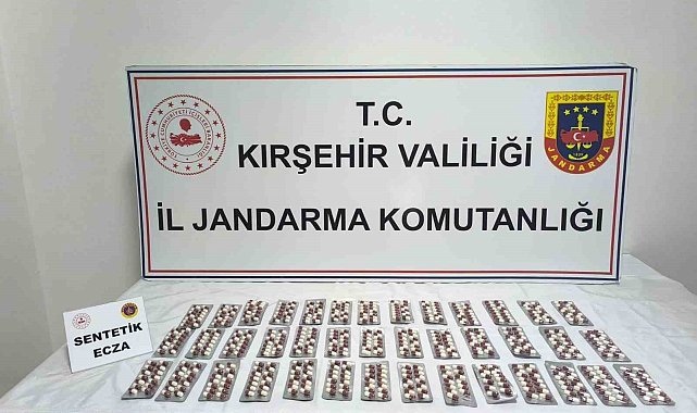 Kırşehir'de uyuşturucu operasyonu: 557 sentetik hap ele geçirildi, 1 kişi tutuklandı