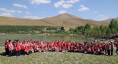 Kızılay gönülleri Erzurum'dan mutlu ayrıldı