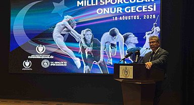 KKTC'de "Milli Sporcular Onur Gecesi" düzenlendi