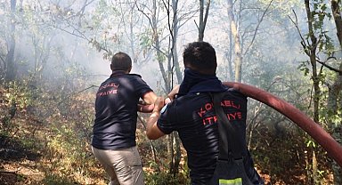 Kocaeli Büyükşehir'den Karamürsel yangını için seferberlik