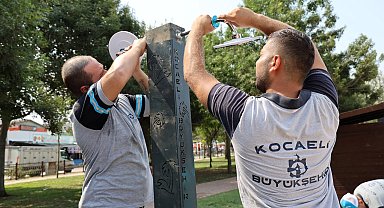 Kocaeli Büyükşehir'den sahillerde su tasarrufu hamlesi