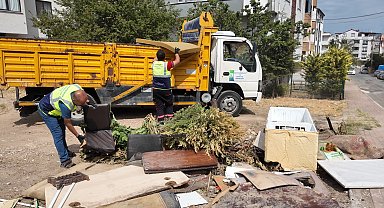 Kocaeli Çayırova'dan kaba atık uyarısı