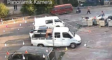 Kocaeli İzmit'te kameralar çevre kirliliği için takipte