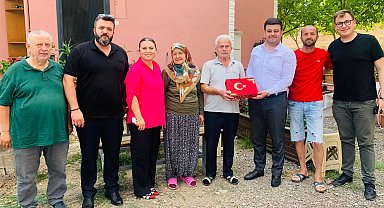 Kocaeli İzmit'ten gazi ve şehit yakınlarına vefa ziyareti