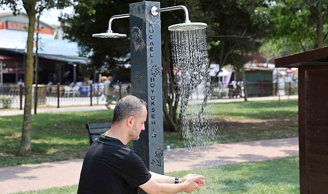 Kocaeli sahillerinde su tasarrufu için yeni dönem