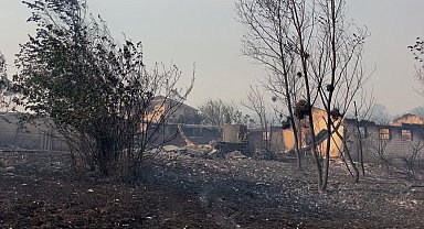 Kocaeli'deki orman yangının enerjisi 22.5 saat sonra düştü