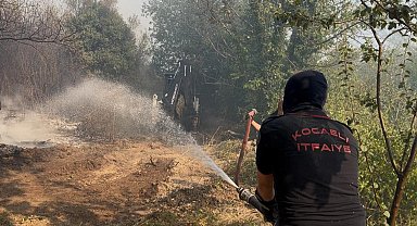 Kocaeli'deki orman yangınına 10 helikopter ve 6 uçakla müdahale sürüyor