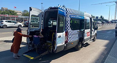 Kocaeli'de 14 bin 790 kez 'Engelsiz' yola çıktı